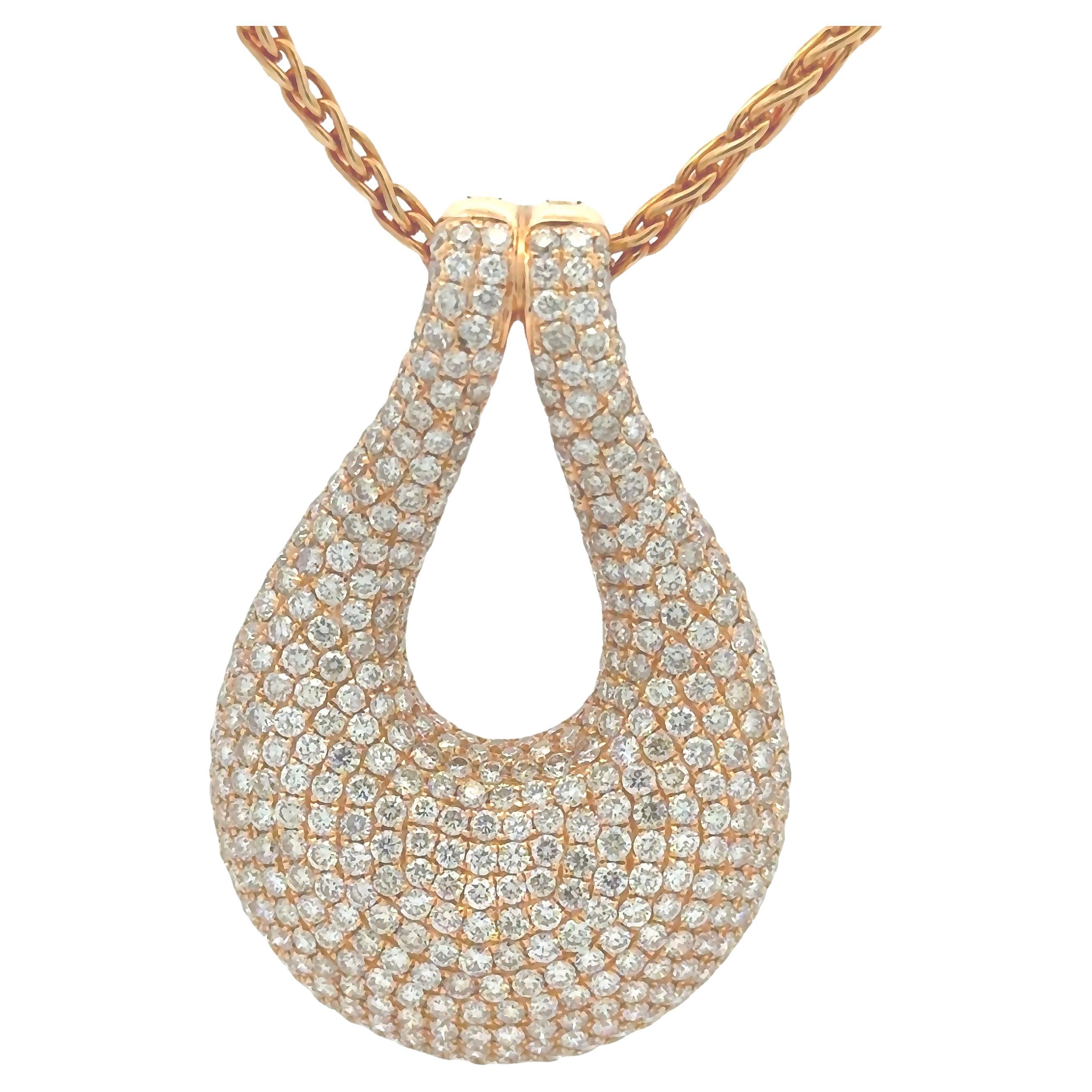 Roman Malakov Diamonds 7,96 carati totali di diamanti rotondi a taglio Brilliante in oro rosa