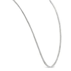 29.00 Carats Total Round Brilliant Cut Diamond Long Tennis Necklace