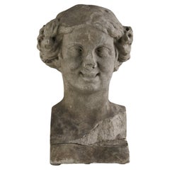 Roman Marble Bust of Bacchus, Circa 2nd Century AD