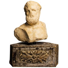 Roman Marble Bust of Hercules, 1st-2nd centuries AD