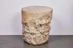 Roman Marble Column Capital