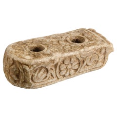 Roman Marble Double Inkwell, 2nd–3rd century AD.