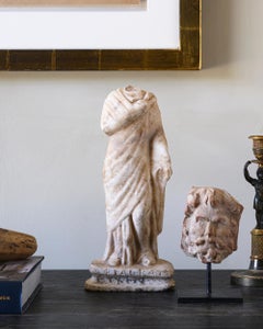 Roman Marble Statue of an Draped Female