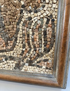 Micro-mosaico romano raffigurante un toro