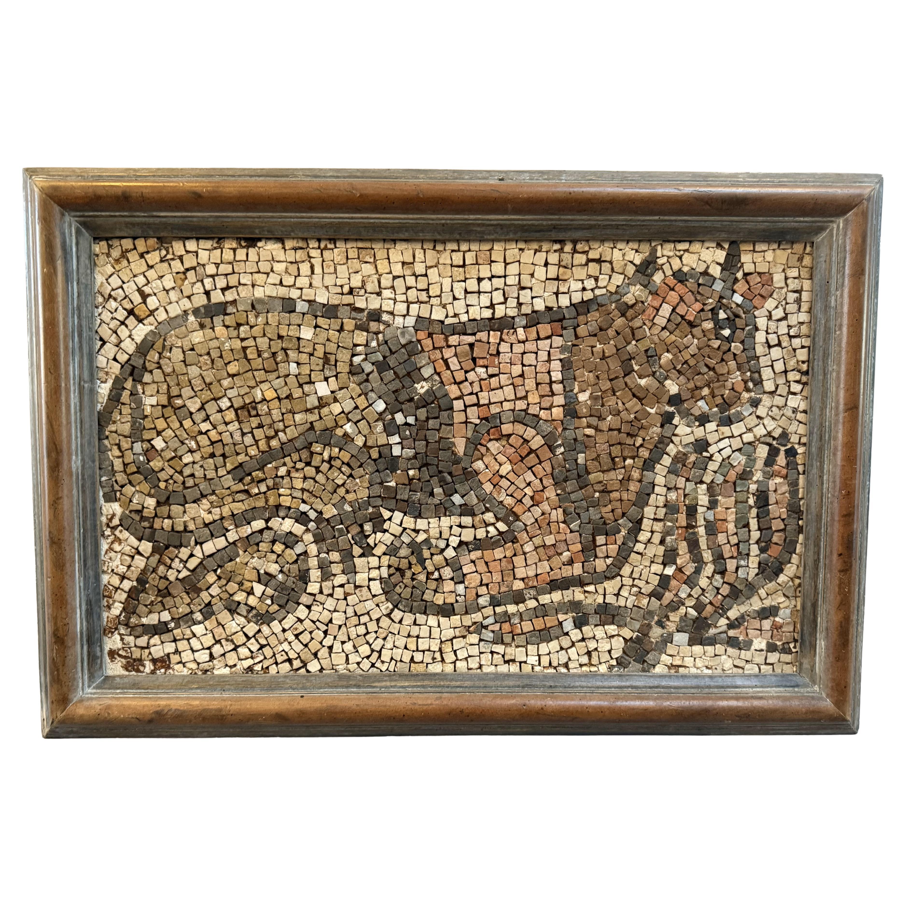 Micromosaico romano Retrato de un toro