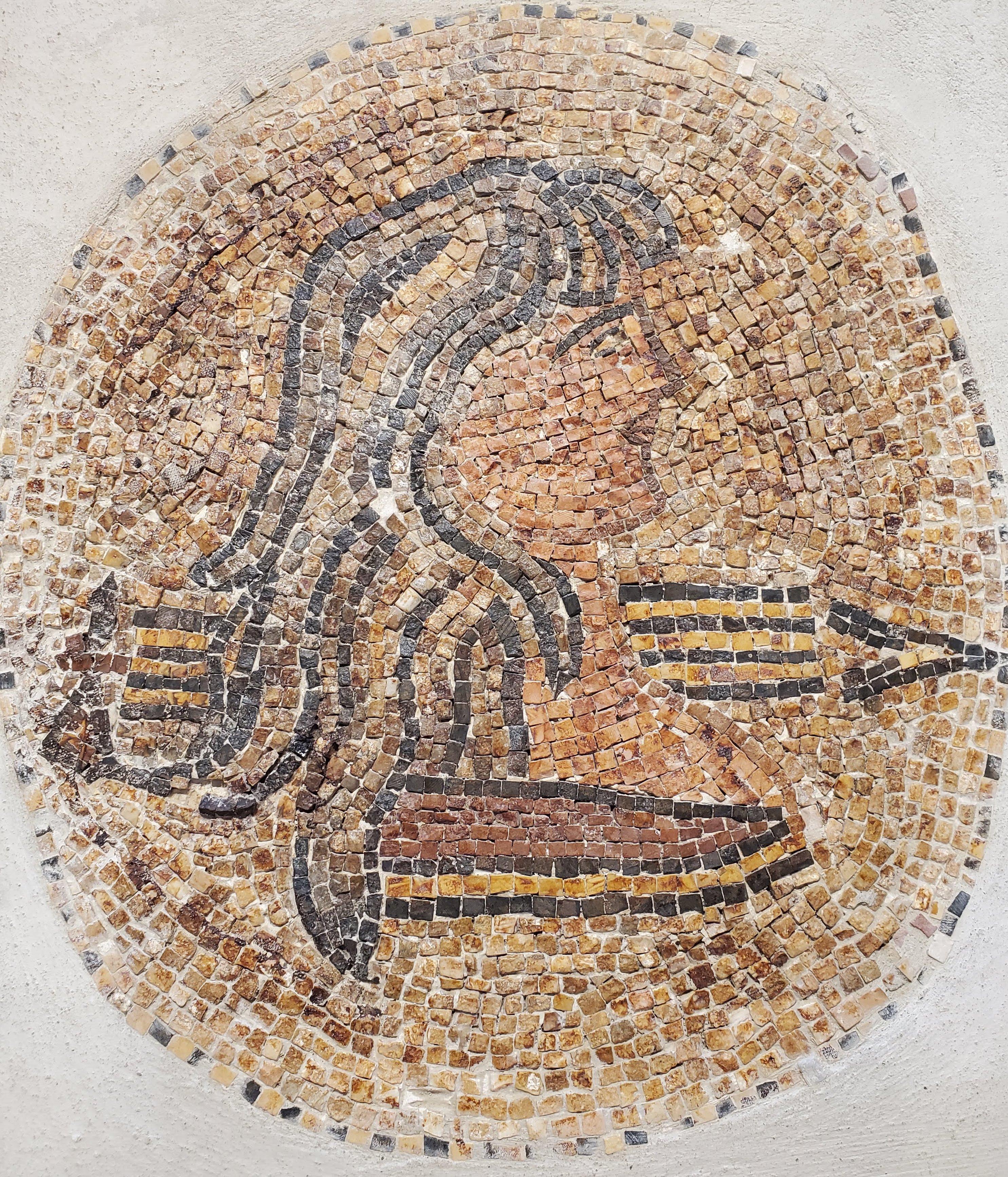 This incredible Roman micro-mosaic portrait of a woman shows off a woman warrior in all her glory. Not only interesting because of its age, but the subject makes it even more unique. Believed to have been lifted from the floor of a Roman structure,