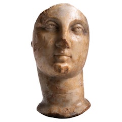 Roman Miniature Portrait Bust of a Noble Woman