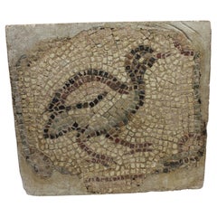 Roman mosaic depicting a bird