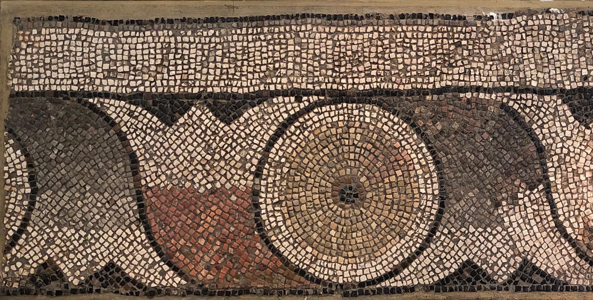 flower roman mosaics