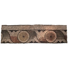 Roman Mosaic with a Wavy Lotus Flower Motive.