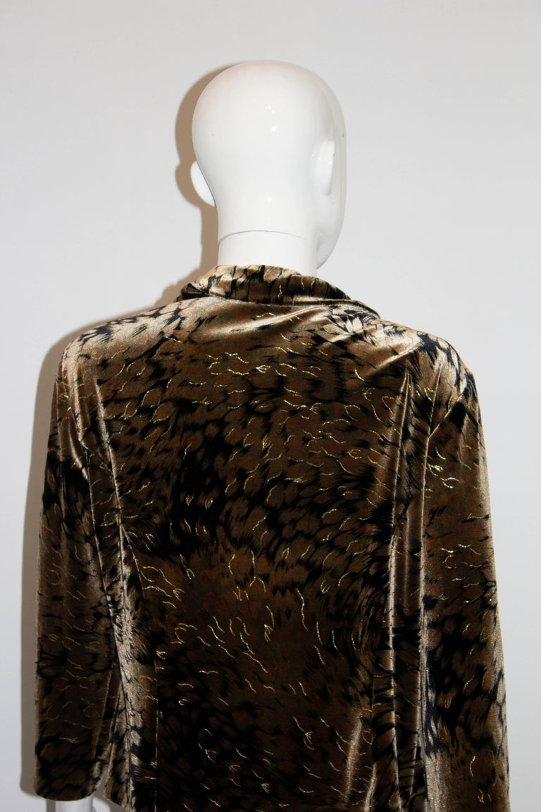 Roman Originals Velvet Jacket For Sale at 1stDibs