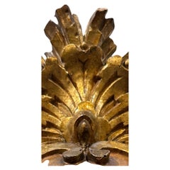 Roman Painted and Gilded Mirror
