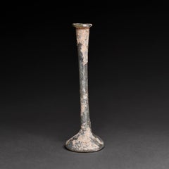 Große Glasparfümflasche aus der Römerzeit