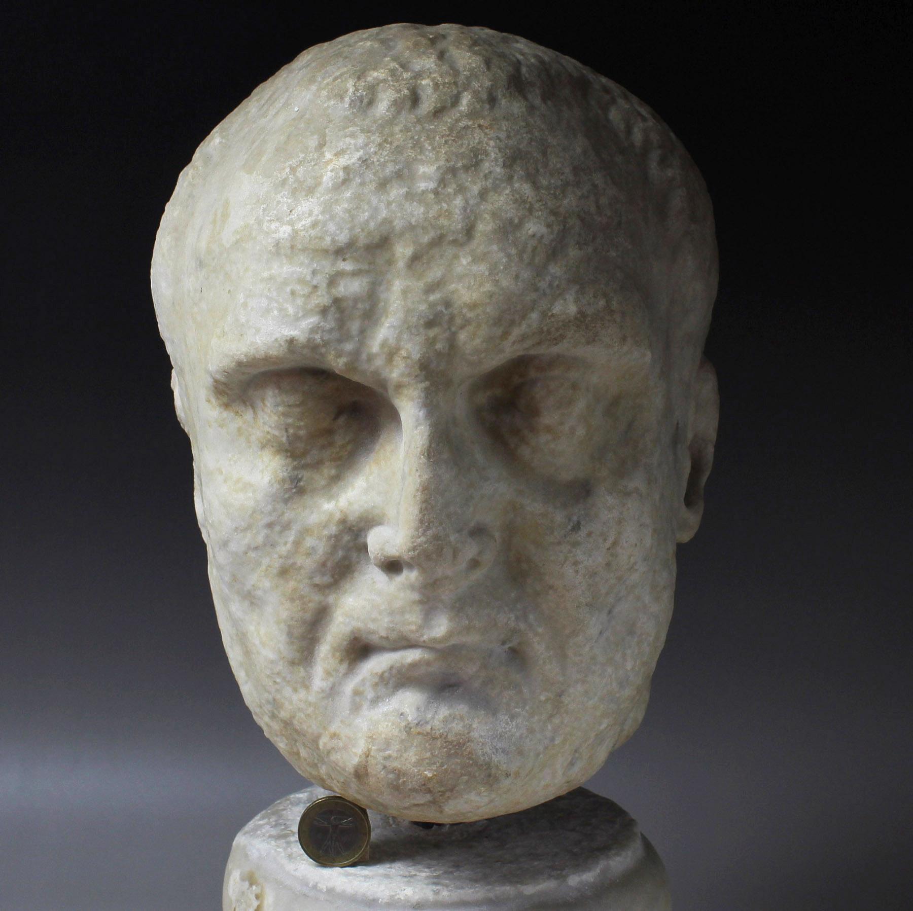 Romain classique Portrait romain d'un Patrician