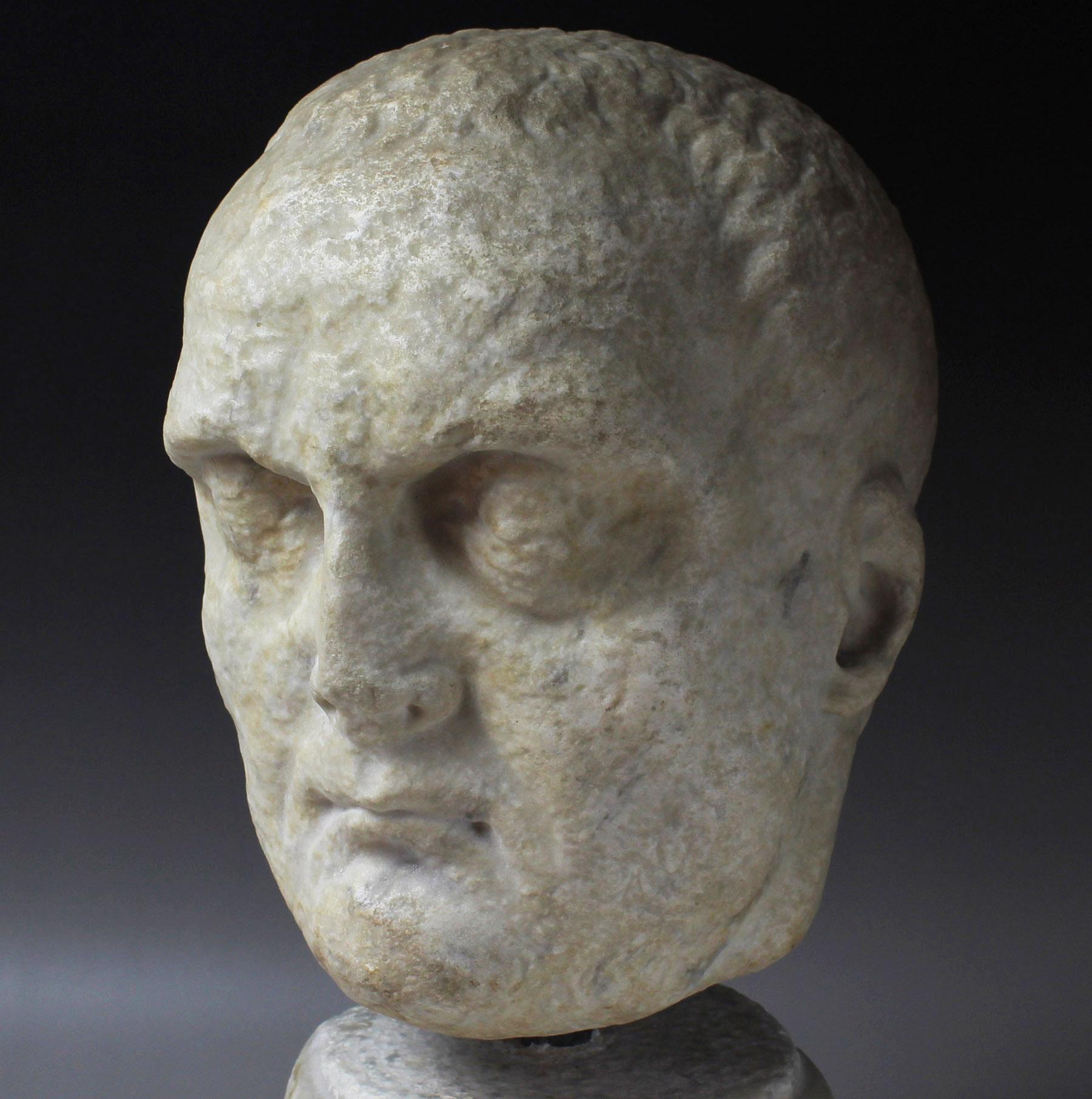 Européen Portrait romain d'un Patrician