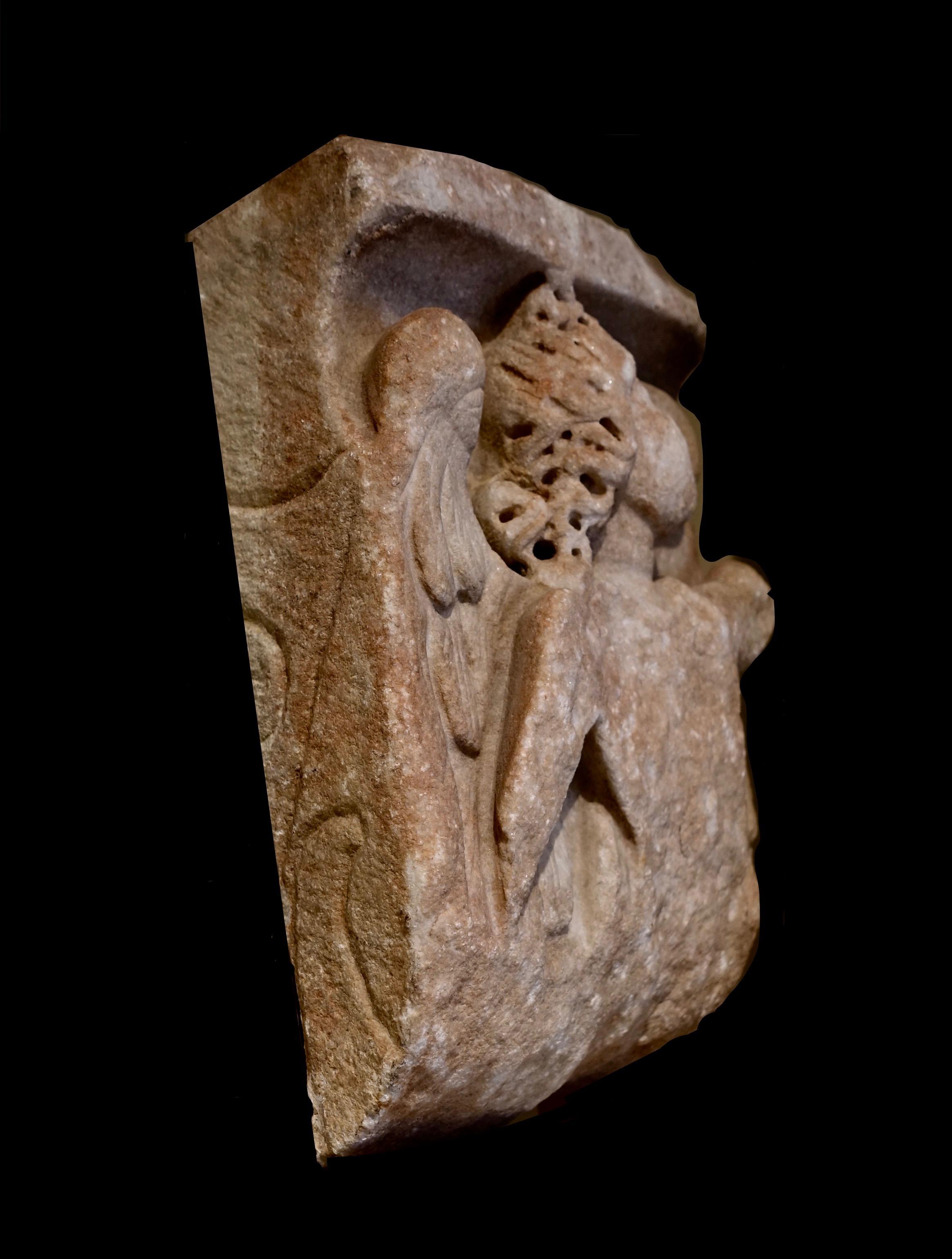 Classical Roman Roman Relief Depicting Eros, 3rd Century AD