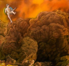 Angel from Ukraine, Painting, Oil on Canvas