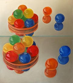 Balls, Painting, Oil on Canvas