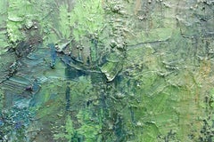 Incidencia del verde, Pintura, Óleo sobre lienzo