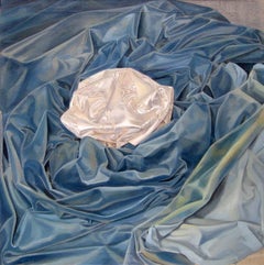 Lac, peinture, huile sur toile
