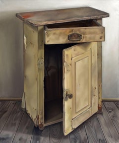 The empty cupboard, Painting, Oil on Canvas