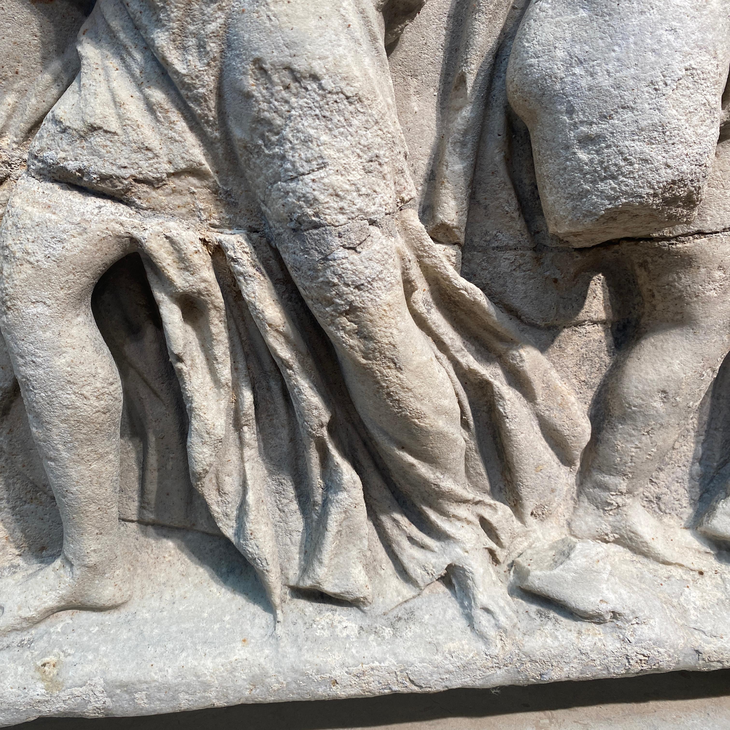 Roman Sarcophagus Front, 2nd Century AD 6