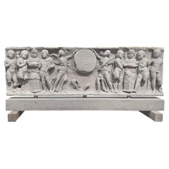 Roman Sarcophagus Front, 2nd Century AD