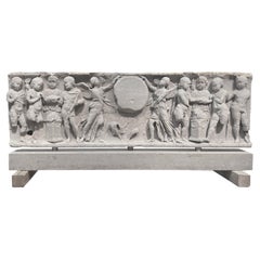 Roman Sarcophagus Front, 2nd Century AD