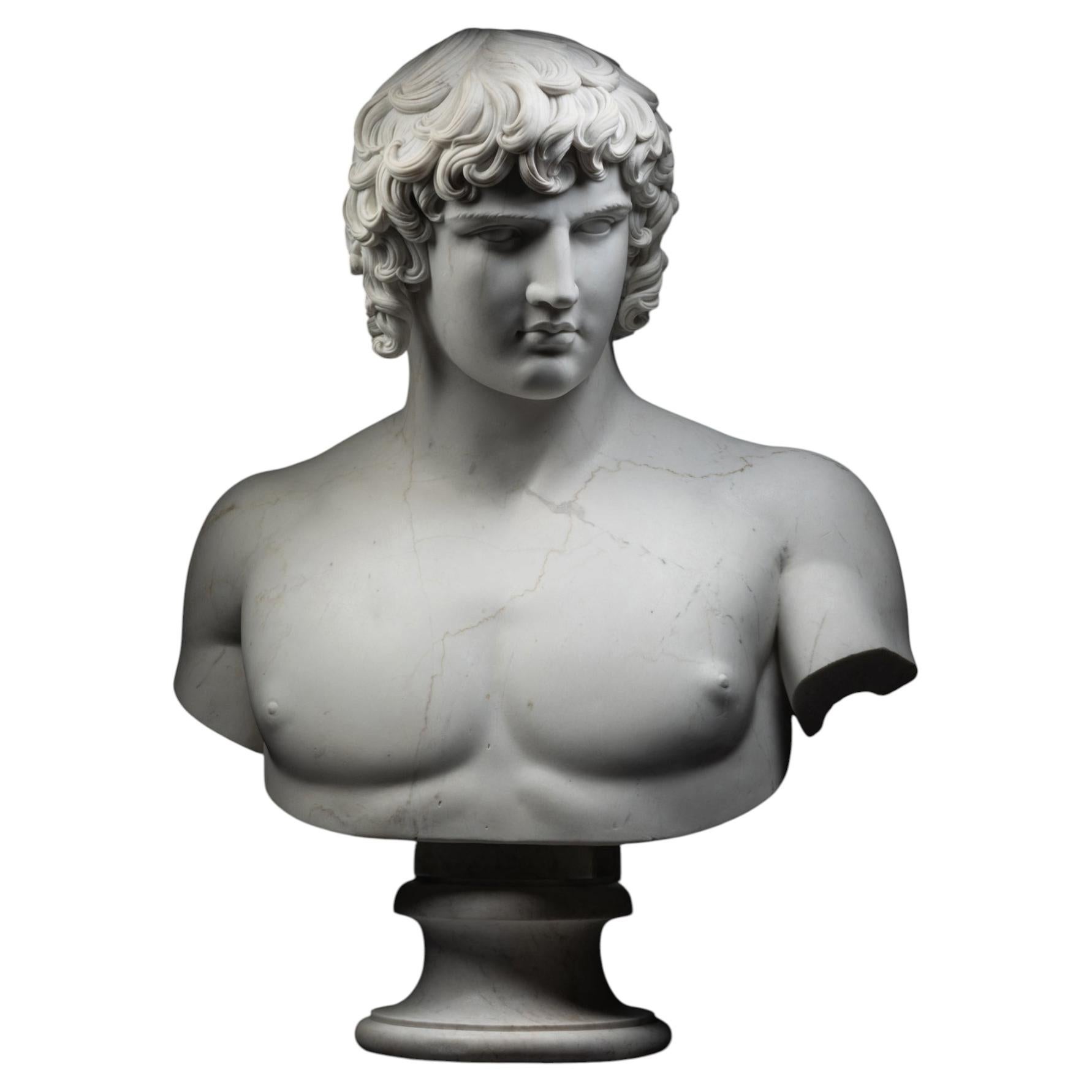 Roman school - Monumental Antinous, Hadrian's villa Type