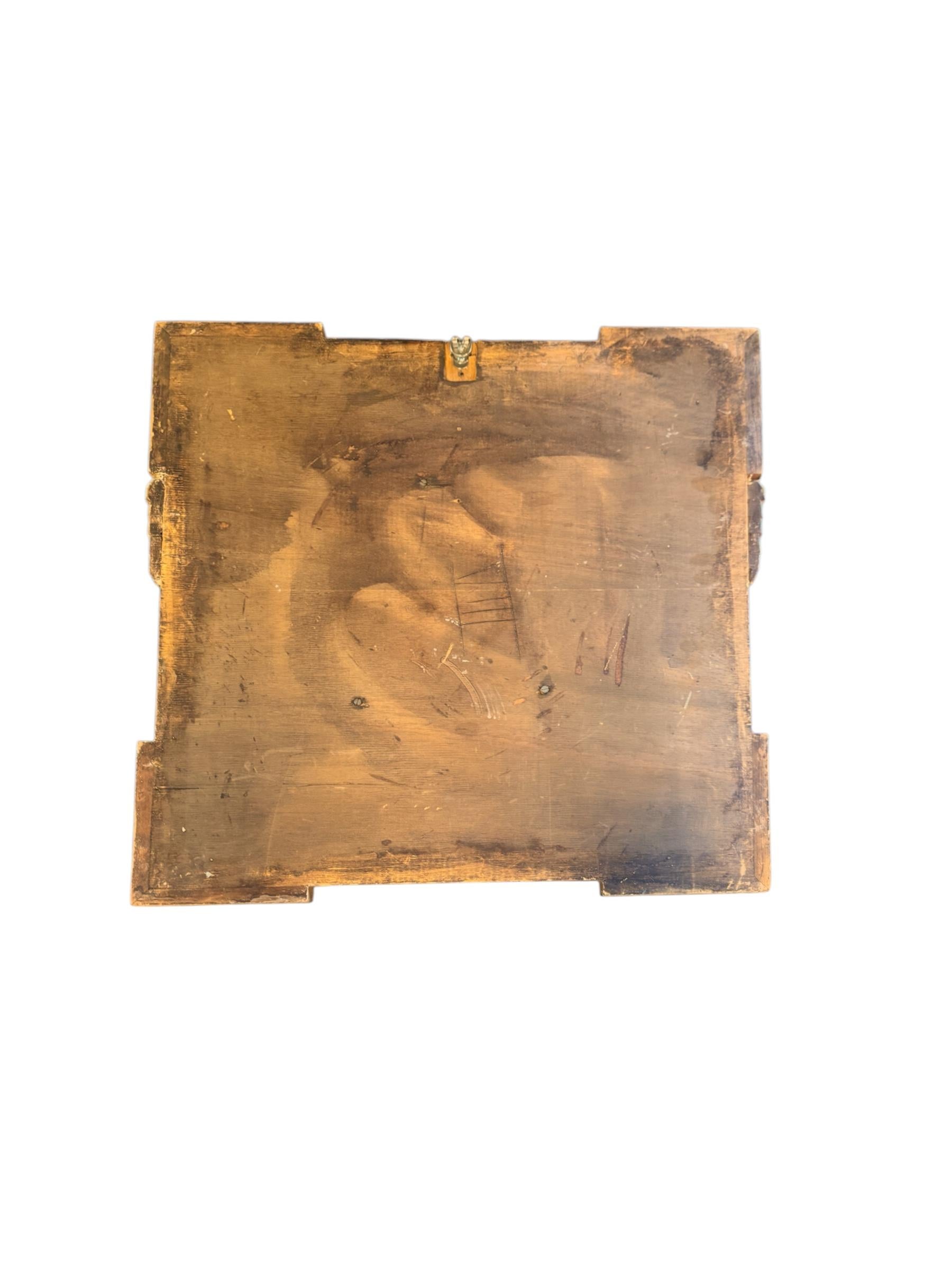 Roman Senator Relief Plaque Owned by Iris Apfel Pintado en venta