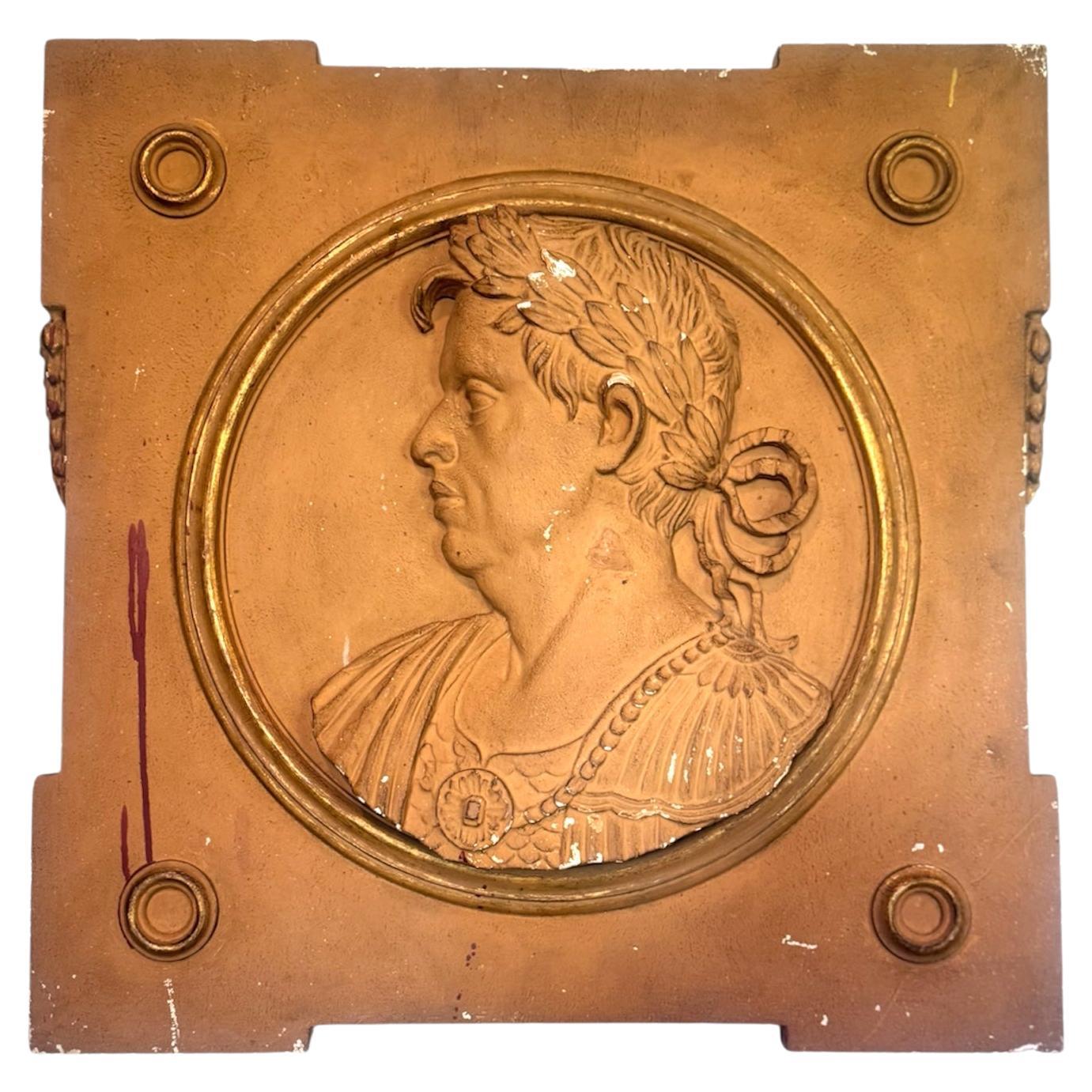 Roman Senator Relief Plaque Owned by Iris Apfel