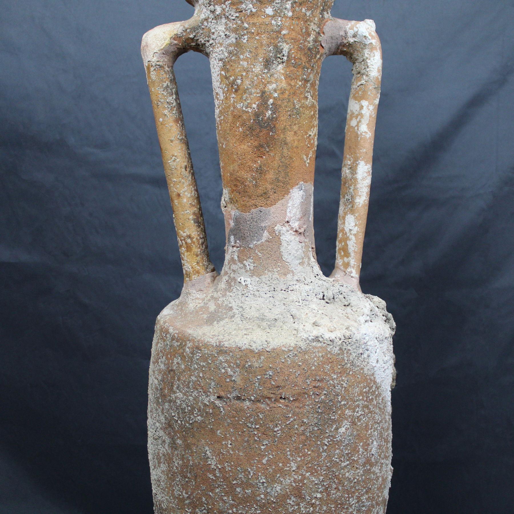 18th Century and Earlier Roman shipwreck amphora, Type Dressel 1B