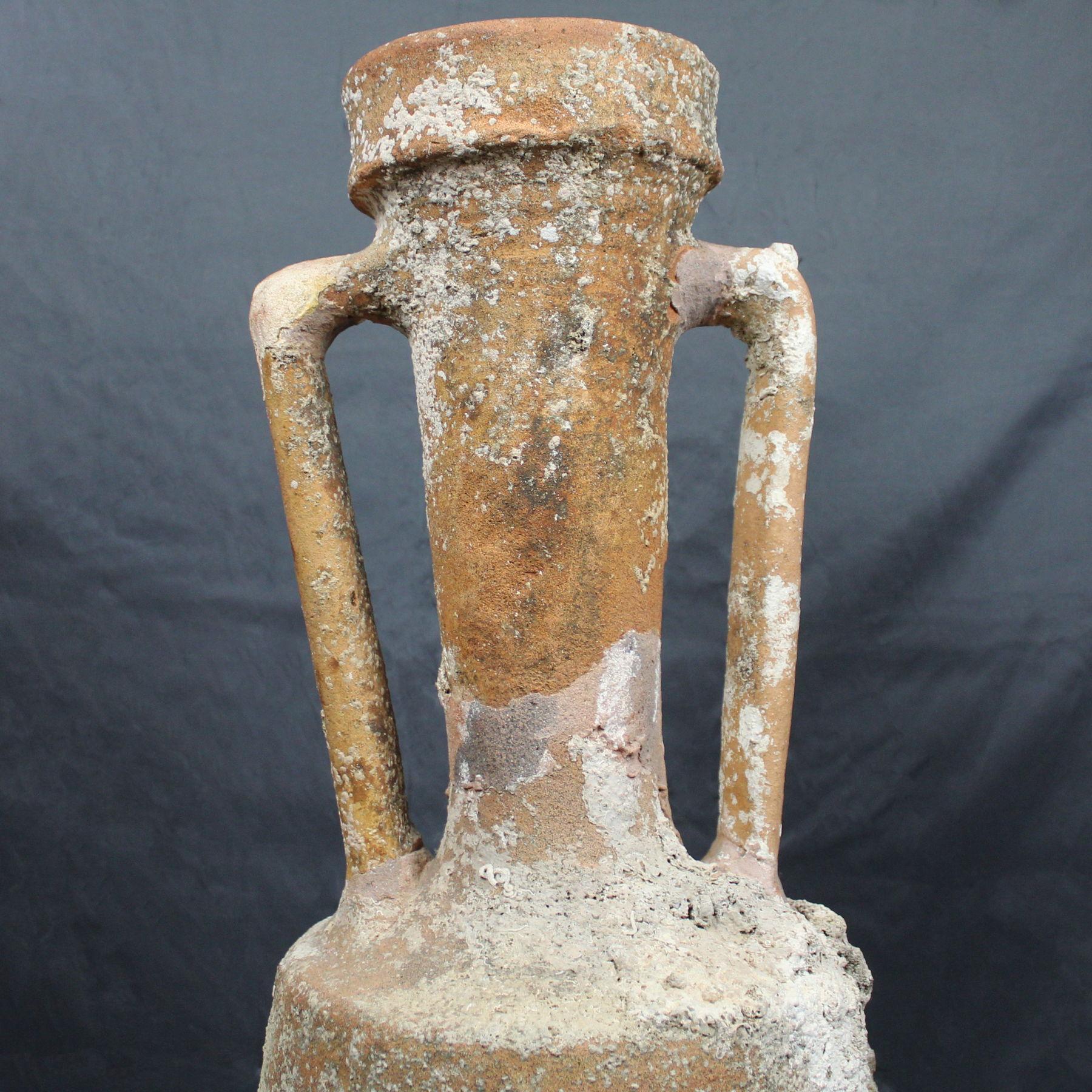 Pottery Roman shipwreck amphora, Type Dressel 1B