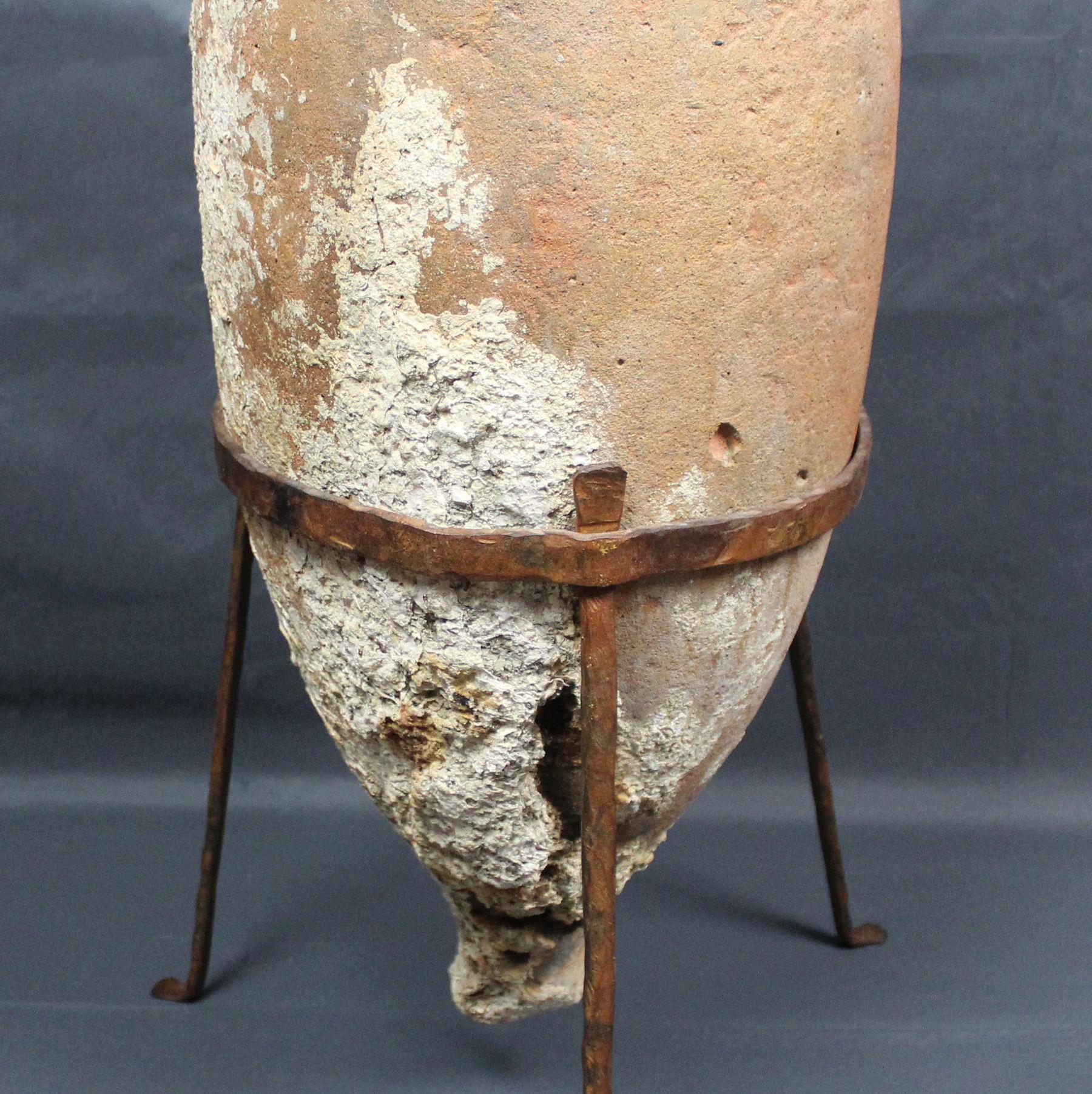 Pottery Roman shipwreck amphora, Type Dressel 3