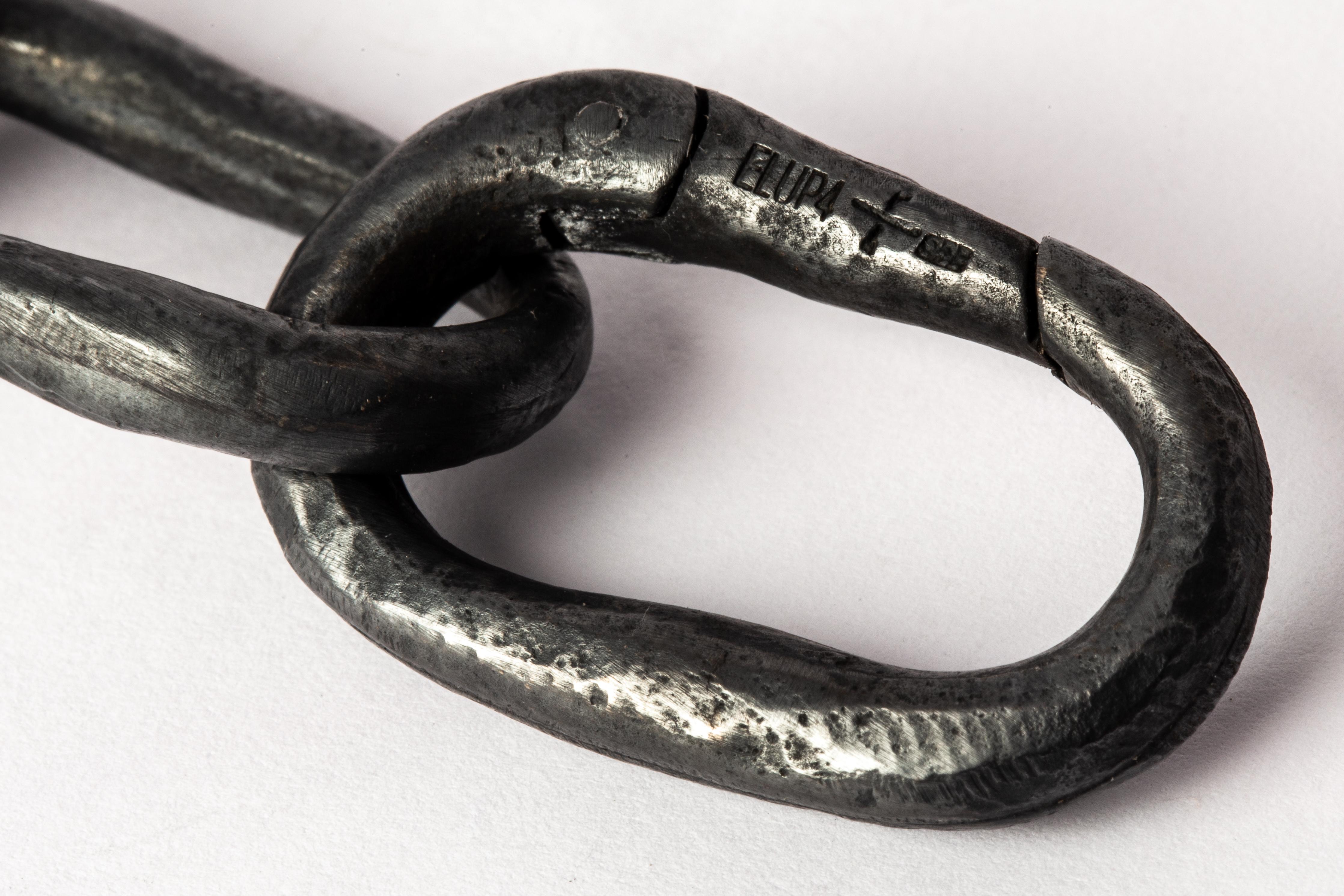 Roman Small Link Bracelet w/ Small Closed Link (Fuse, KA+DA18K) For Sale 2