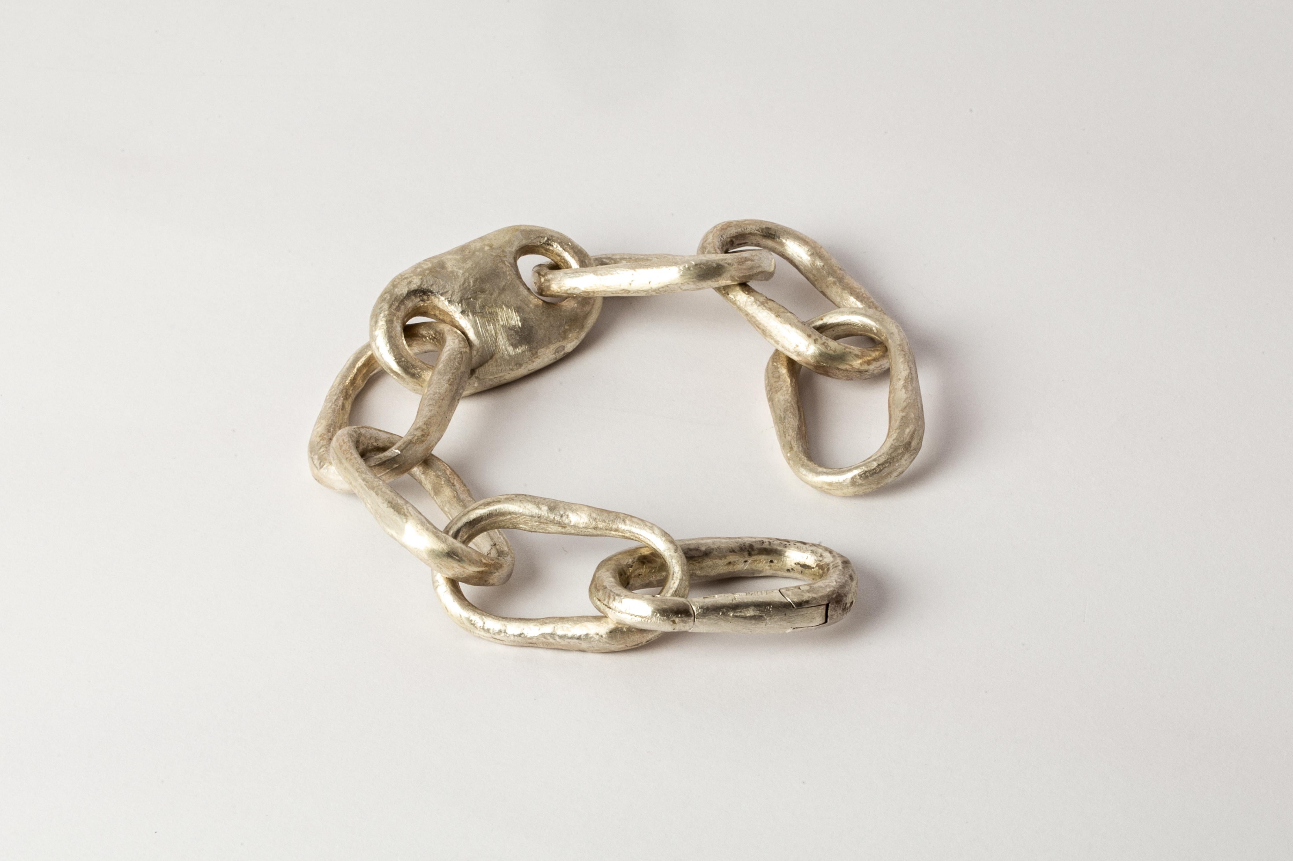 Römisches kleines Gliederarmband mit kleinem Closed Link (MA) für Damen oder Herren im Angebot