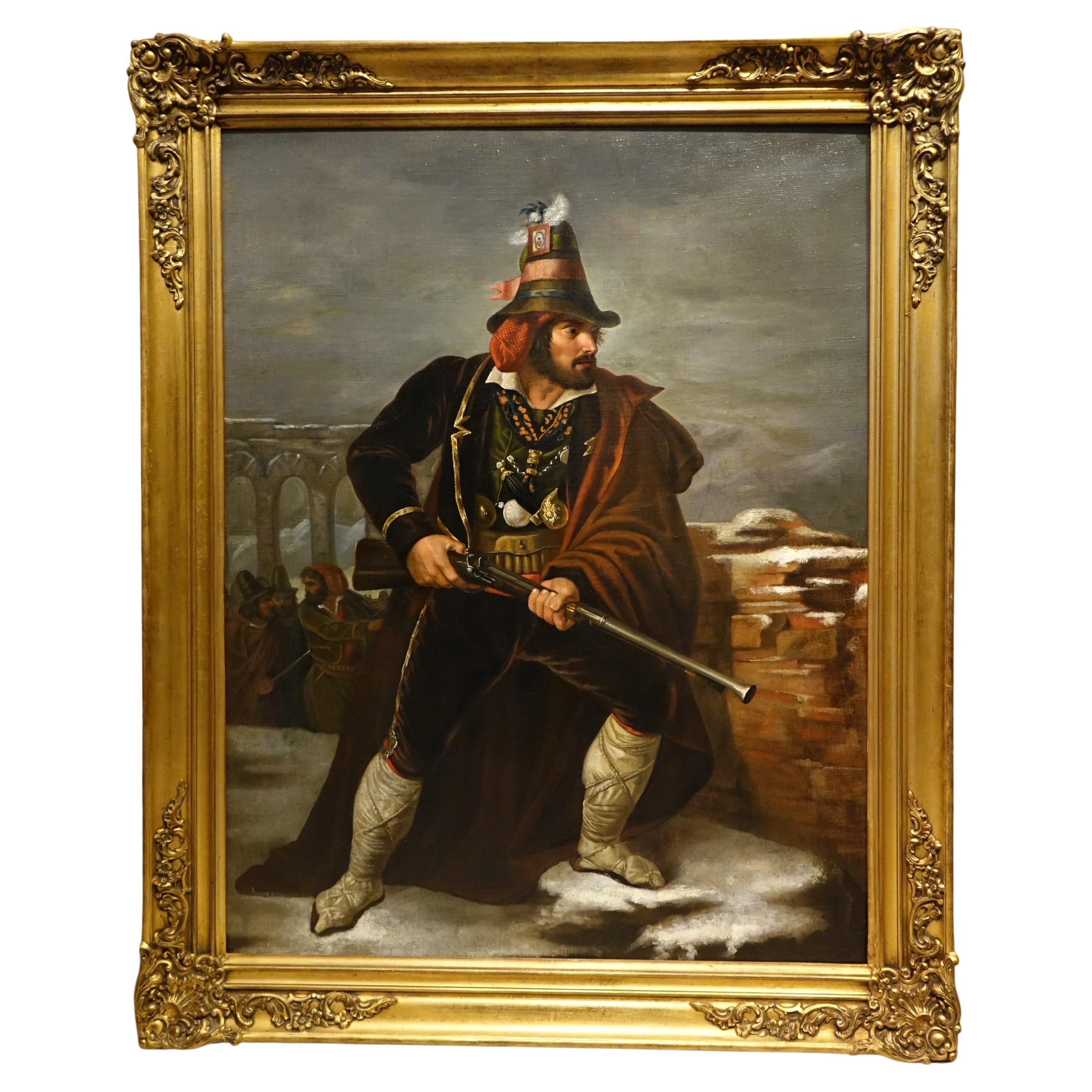 Roman soldier, Augusto de PINELLI (1823-1892) For Sale