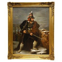 Antique Roman soldier, Augusto de PINELLI (1823-1892)