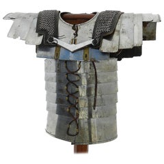 Roman Style Armour Amor Chainmail on Stand, 20th Century Decorative