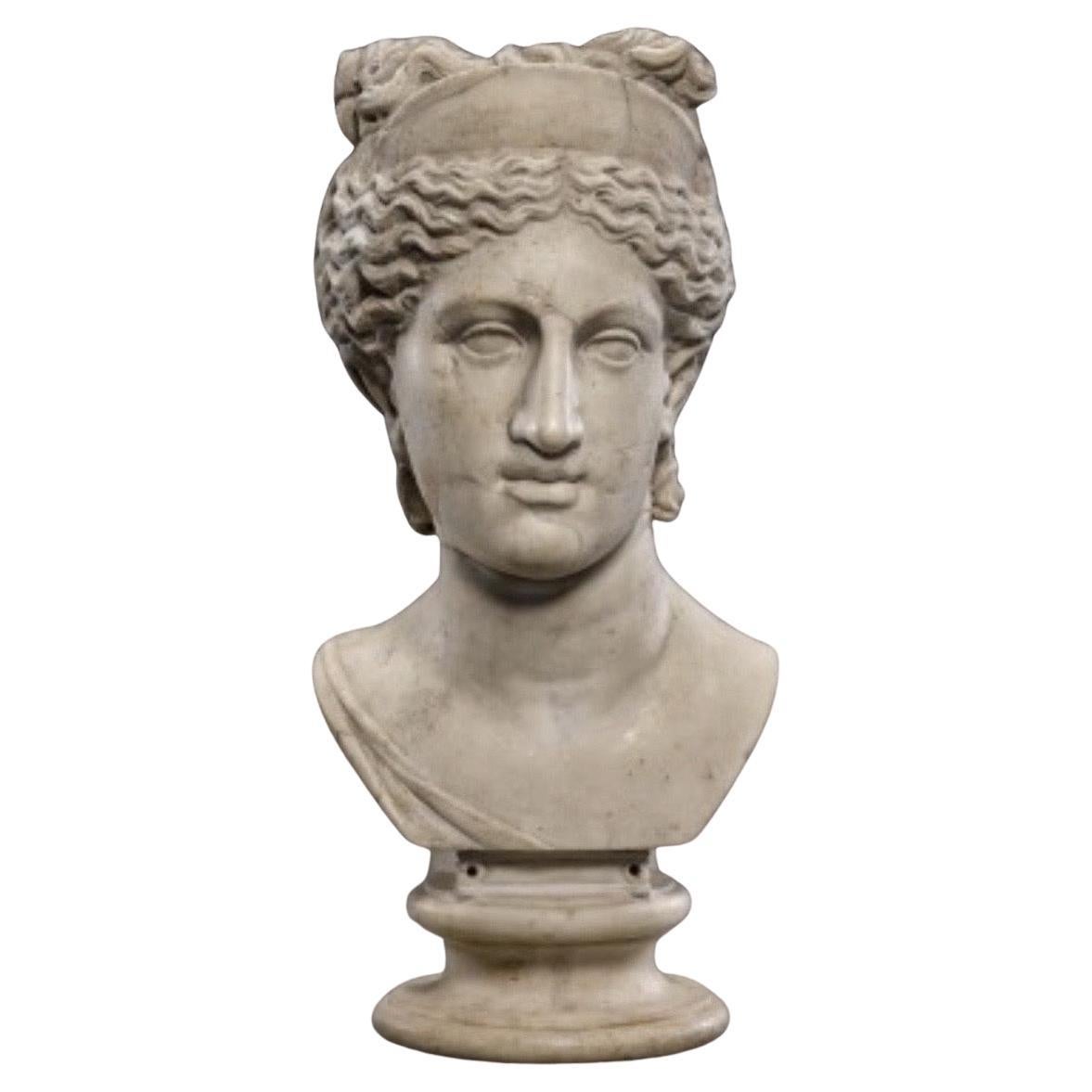 Roman style Marble Bust of Aphrodite Sculpture