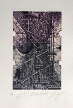 Elevator, by Roman Sustov