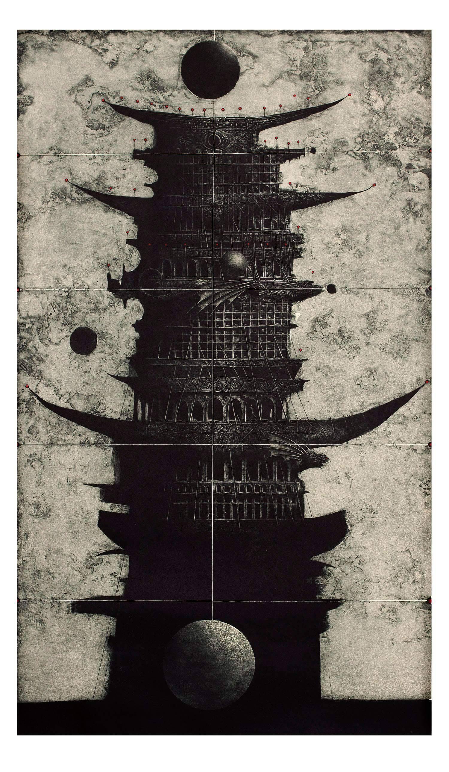 Roman Sustov Print - Light Tower