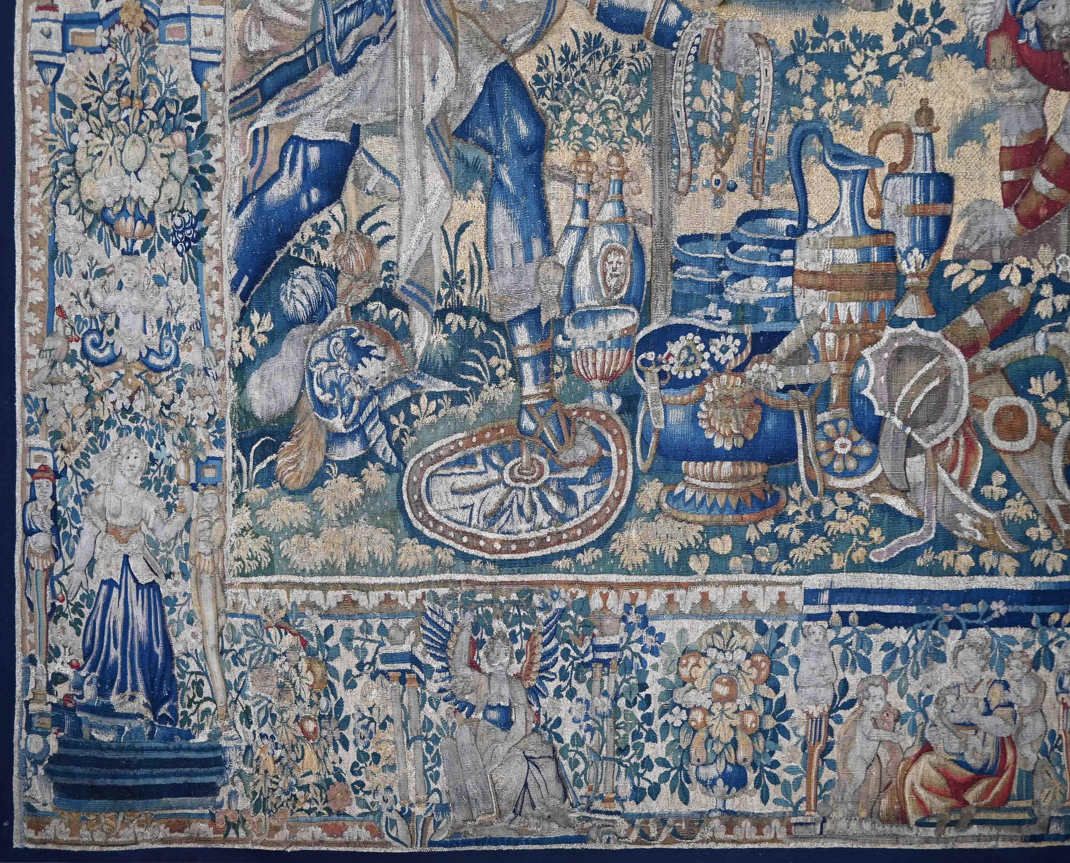 Triomphe romain - Fine tapisserie bruxelloise du 16ème siècle - 355 lx300 h - n° 1507 Excellent état - En vente à Paris, FR