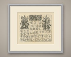 Roman Trophies and Victory Coins with Trajan's Column Victory, 1722