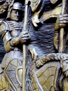 Roman Warriors Wall Sculpture