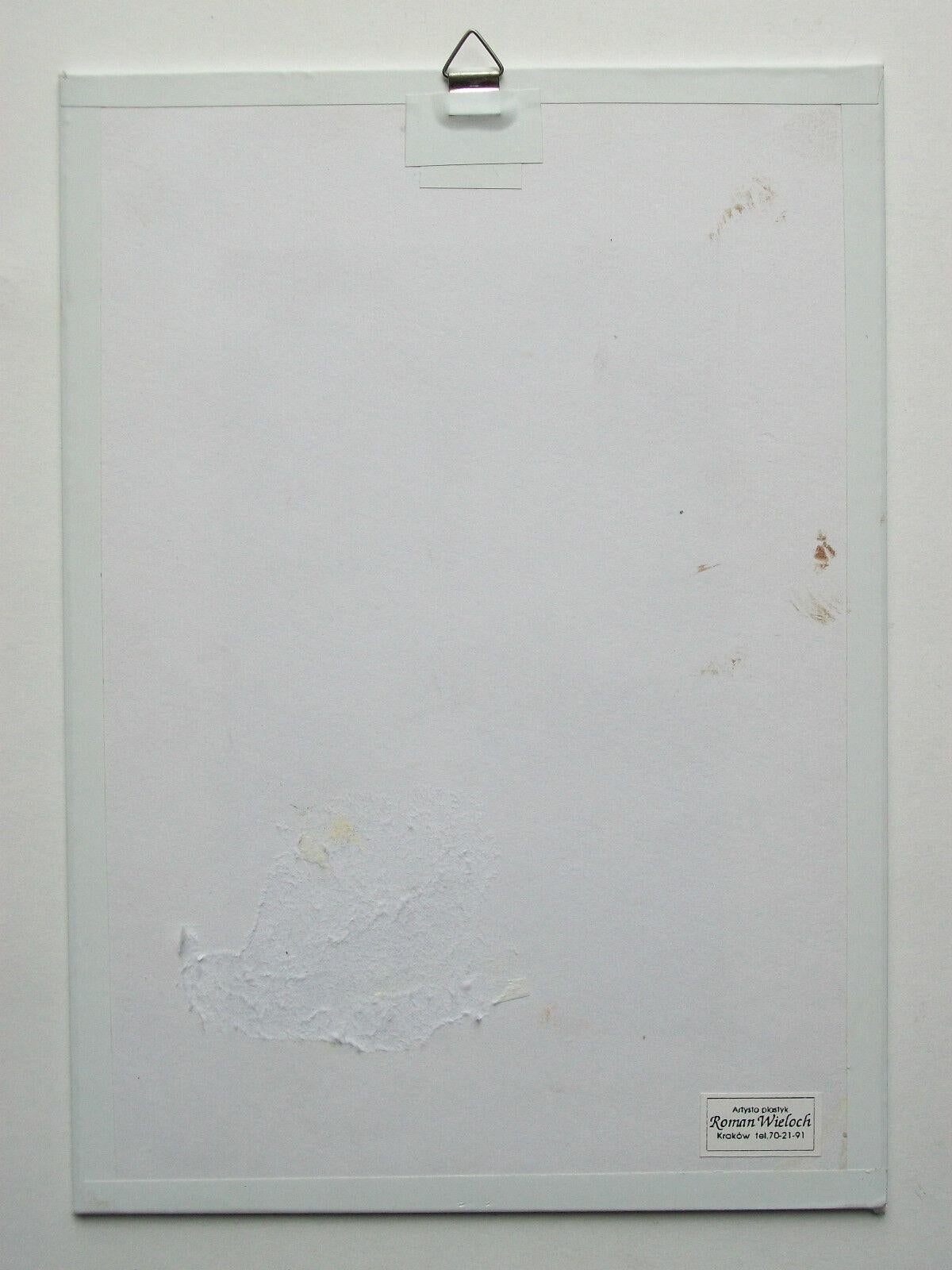 ROMAN WIELOCH - Kraków - Hinterglasmalerei - Polen - CIRCA 2000 im Zustand „Gut“ im Angebot in Chatham, ON