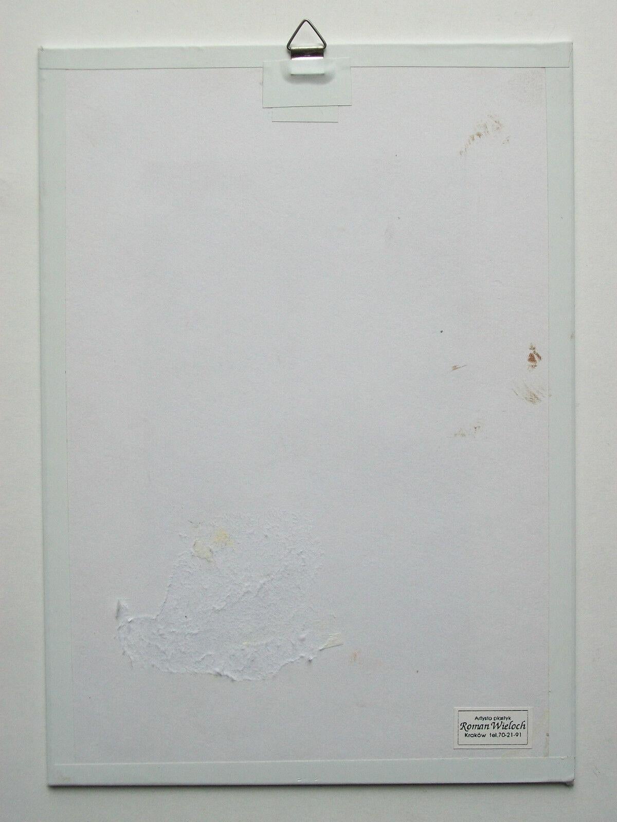ROMAN WIELOCH - Kraków - Hinterglasmalerei - Polen - CIRCA 2000 im Zustand „Gut“ im Angebot in Chatham, ON