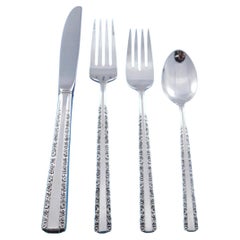 Romance by International Sterling Silver Flatware Set For 12 Service 56 Pieces