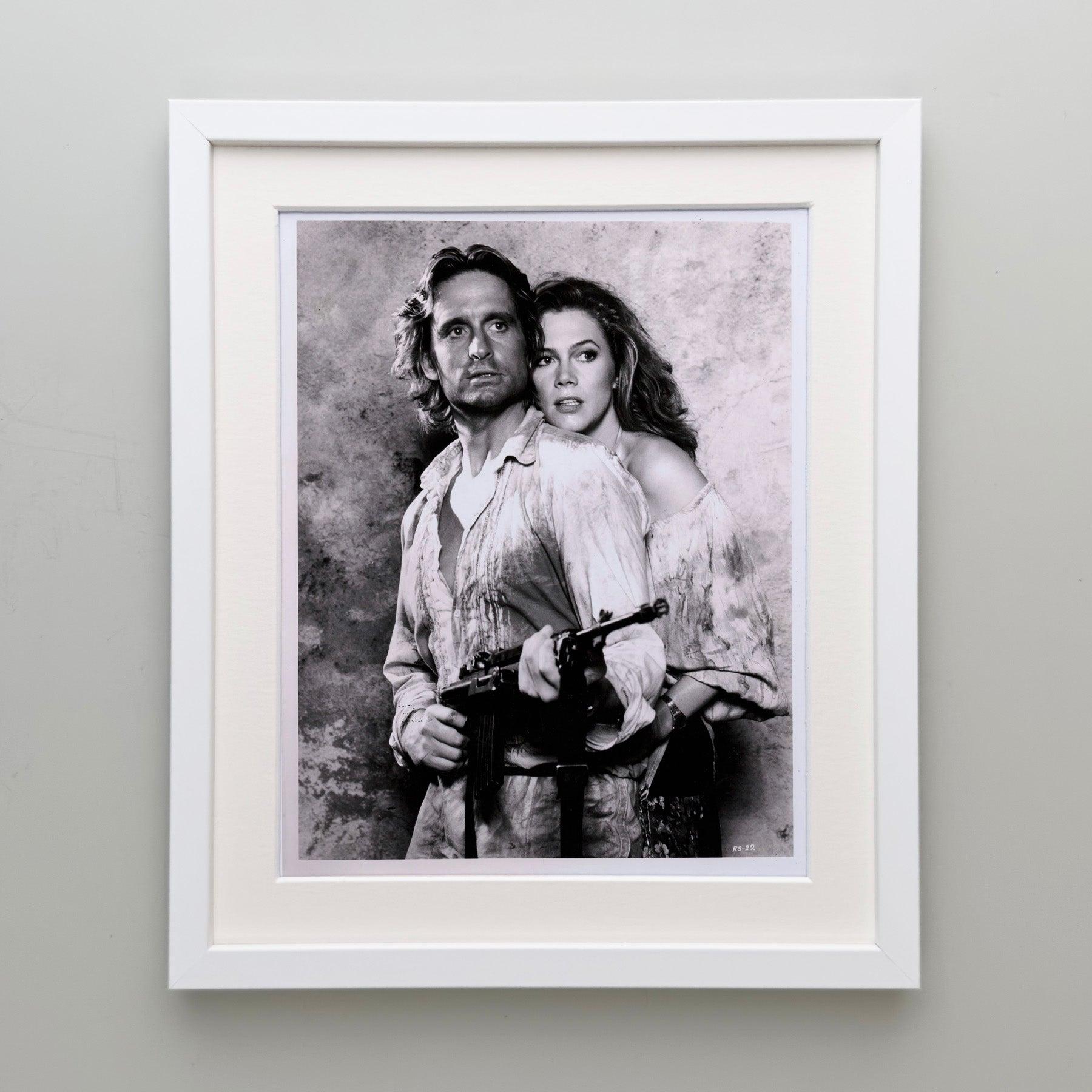 Romancing the Stone 1984 Publicity Film Movie Press Still Framed Excellent état - En vente à Bath, Somerset