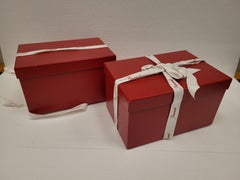 Romanée-Conti  Baccarat crystal tasting glasses in their original  red boxes